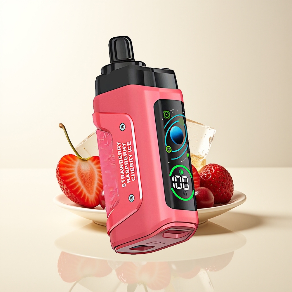 Serbia Wholesale Razz Bar 45000 Pufova Jagoda Trešnja Led 1.0 Ohm Mesh Coil Type-C Punjenje