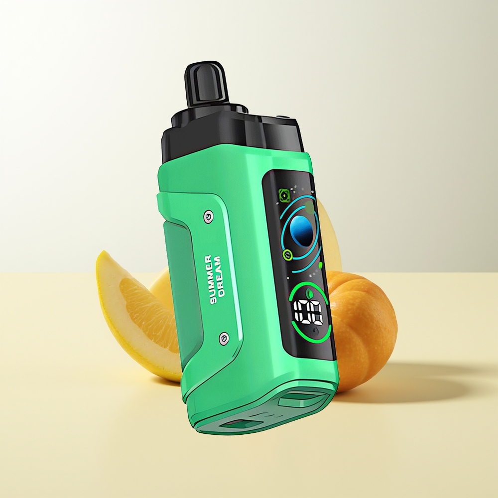Serbia Wholesale Razz Bar 45000 Pufova Letnji San Mesh Coil 1.0 Ohm Podesivi Protok Vazduha 650 mAh Type-C 20 mg/ml Nikotina
