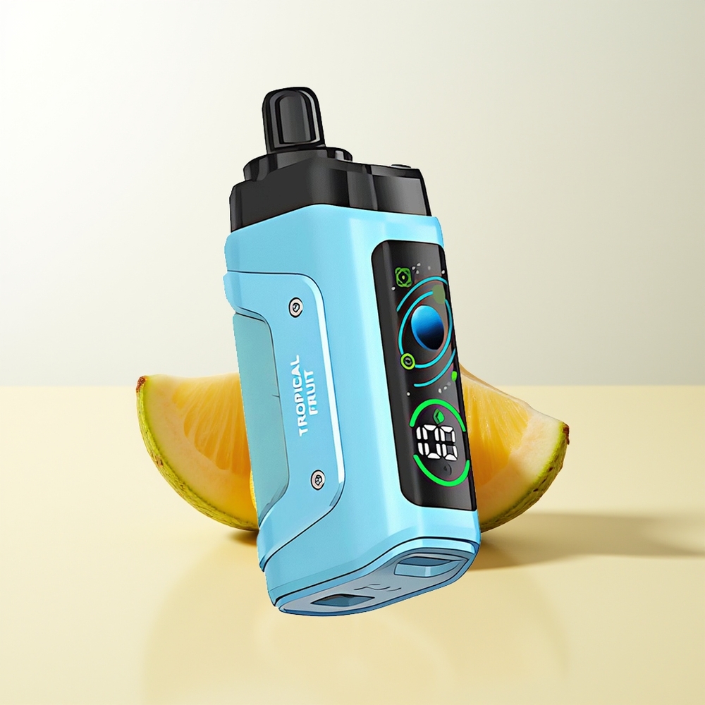 Serbia Wholesale Razz Bar 45000 Pufova Tropsko Voće 1.0 Ohm Mesh Coil Adjustable Airflow 650 Mah Type-C 20 mg/ml