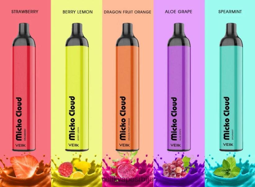 VEIIK Micko Cloud 3000 пуффс једнократна вапе оловка 10ком више укуса VEIIK vape price 0P28N055