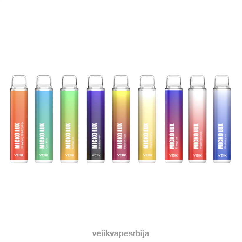 VEIIK Micko Lux Вапе за једнократну употребу 5000 пуффс више укуса VEIIK vape belgrade 0P28N032