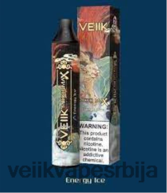 VEIIK Micko MAX Вапе за једнократну употребу 1500 пуффс енергетски лед VEIIK airo pod kit srbija 0P28N049