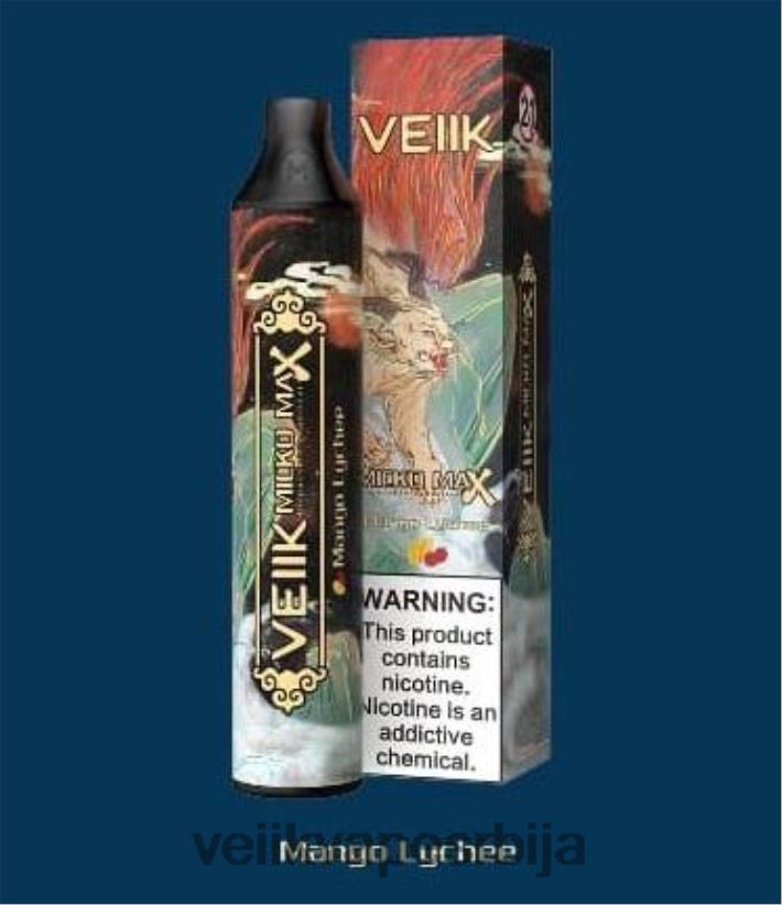 VEIIK Micko MAX Вапе за једнократну употребу 1500 пуффс манго личи VEIIK vape belgrade 0P28N042